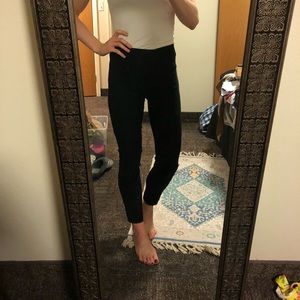 H&M high waist black pants sz 2